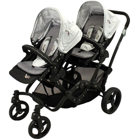 Test et avis Poussette double jumeaux Black Emotion