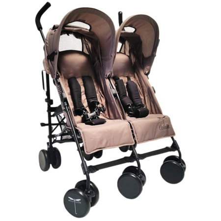 Test et avis Poussette canne double Kikoe Twin