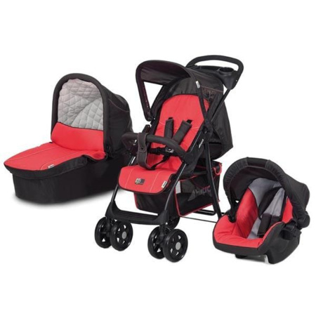 Test et avis Trio poussette shopper + groupe 0 + landau
