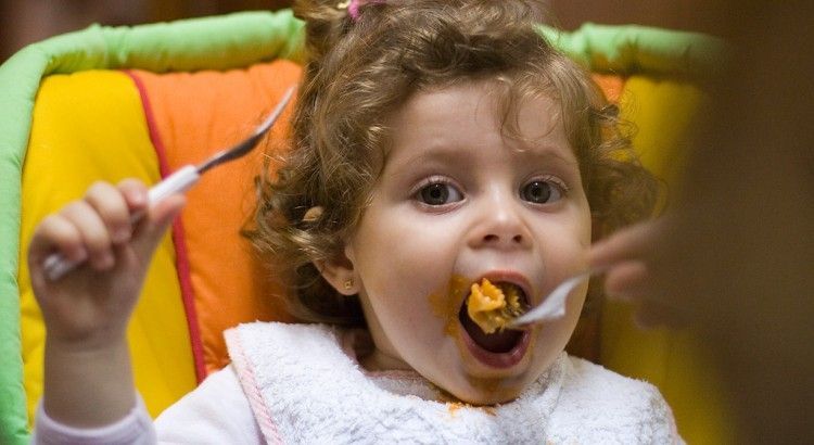 la comida del bebe de 9 meses